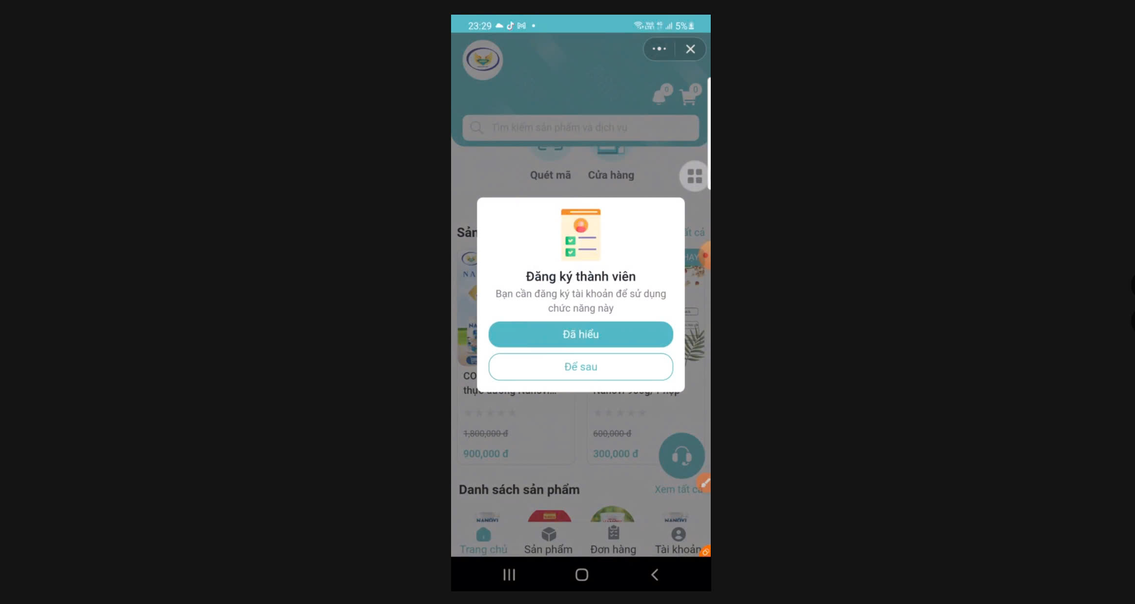    0:02 / 9:47   HƯỚNG DẪN ĐĂNG KÝ TÀI KHOẢN NANOVI SHOP TRÊN APP ZALO.